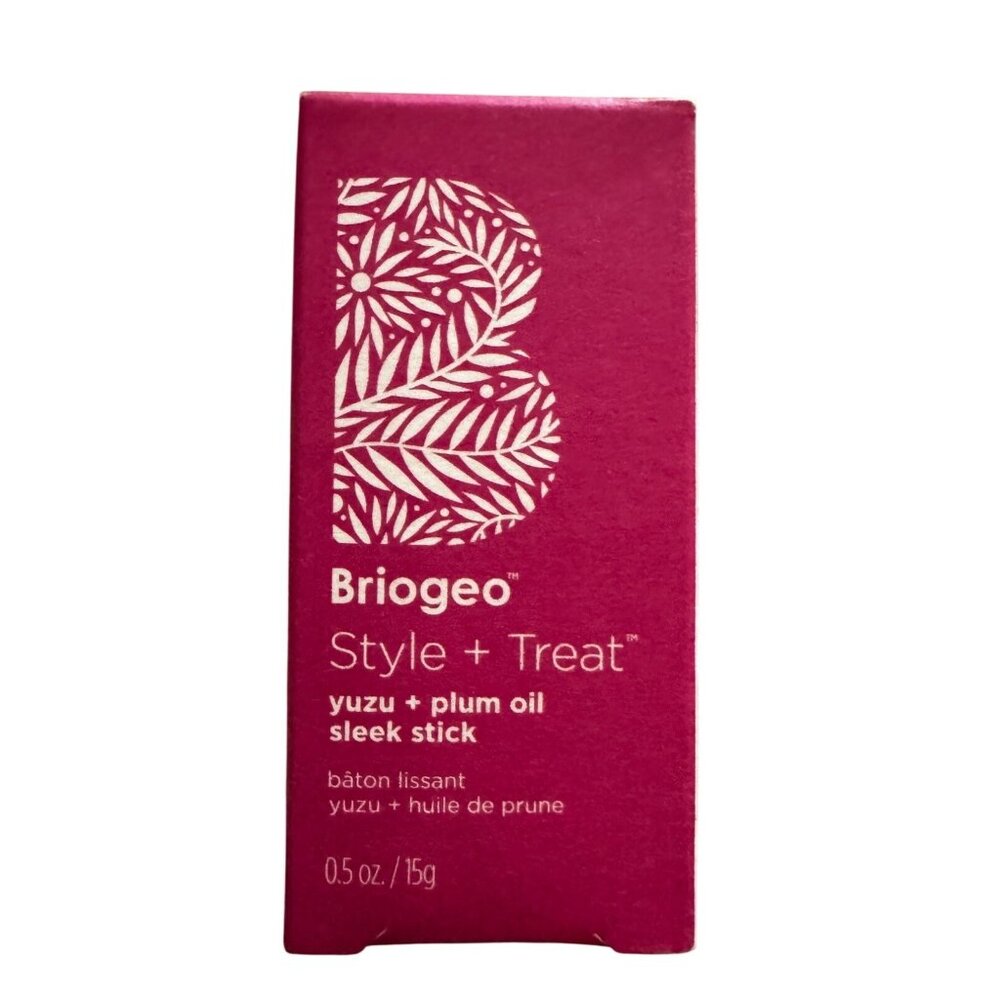 Briogeo Style + Treat Yuzu & Plum‎ Oil Sleek Stick 0.5 OZ Hair Beauty Treatment